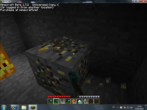 Minecraft a la recherche du Diams