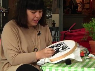 ¡La aguja mágica no puede parar de dibujar!