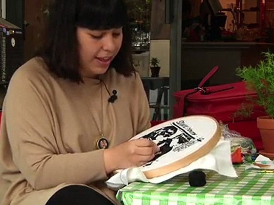 ¡La aguja mágica no puede parar de dibujar!