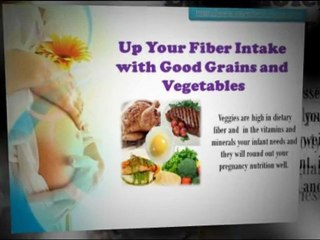 Proper Pregnancy Nutrition