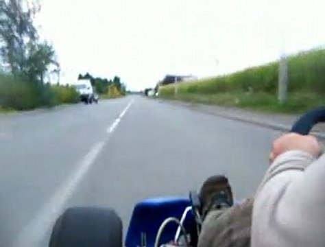 Go-Kart-hayabusa engined