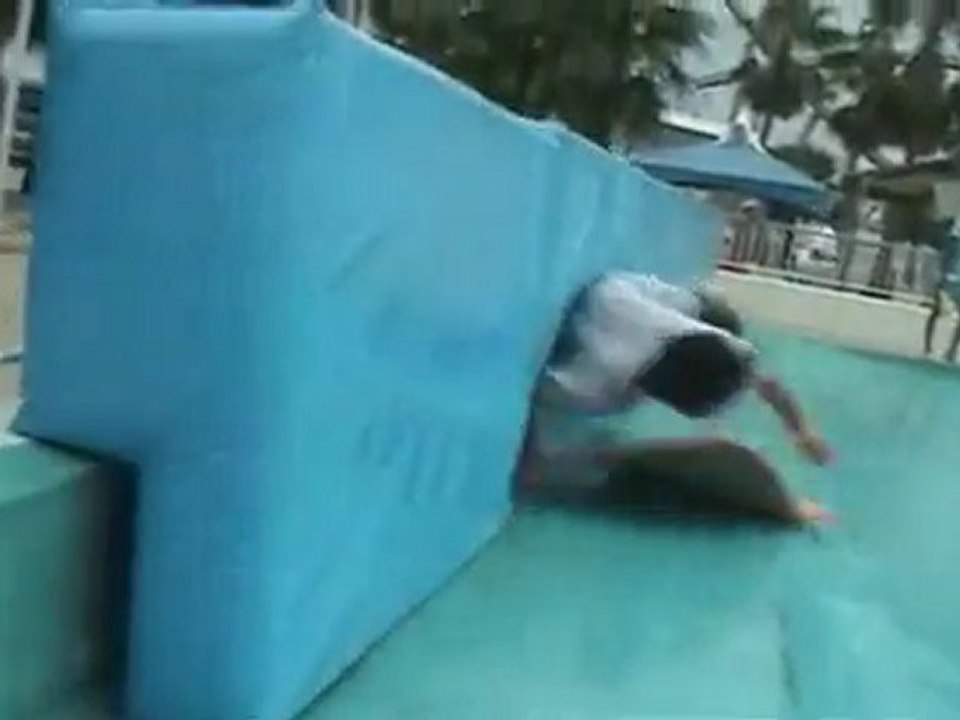 Wasserrutsche, das gut funktioniert Fail