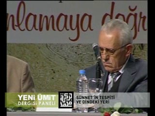 2 Prof.Dr.Suat Yıldırım Sünnetin tesbiti Yeni Ümit