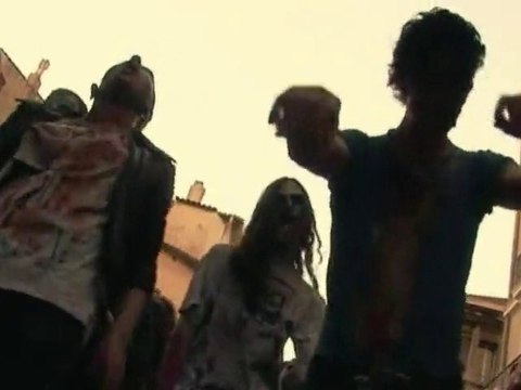 pub animée - zombie walk 2010