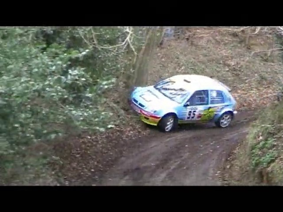 Rallye des Routes du Nord 2009, ES2. Godewaersvelde.sortie..