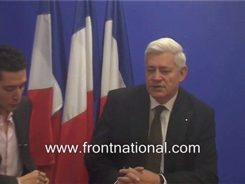 FN - Bruno Gollnisch - Vision de la France