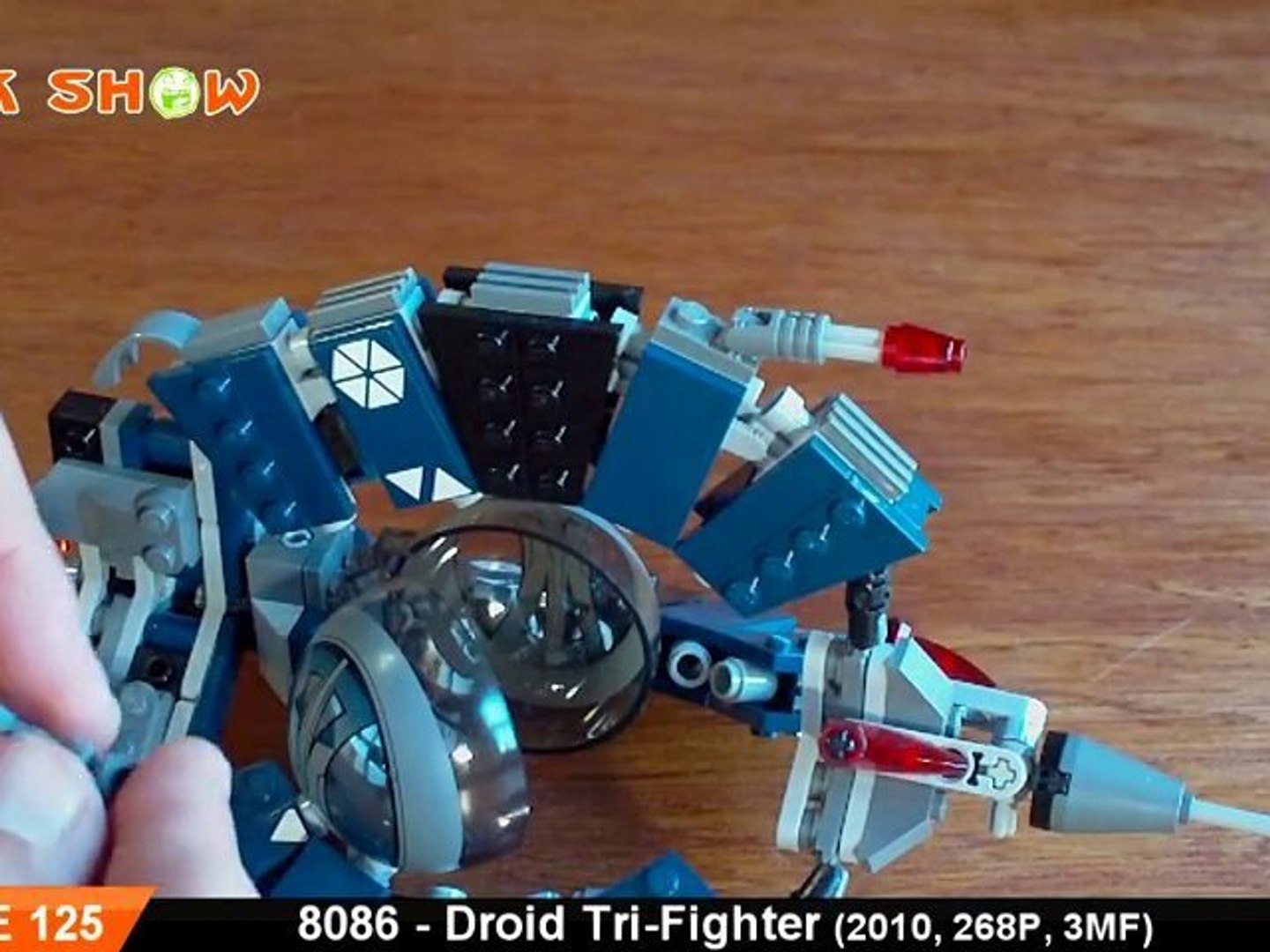 LEGO Star Wars Droid Tri-Fighter Review : LEGO 8086 - video Dailymotion