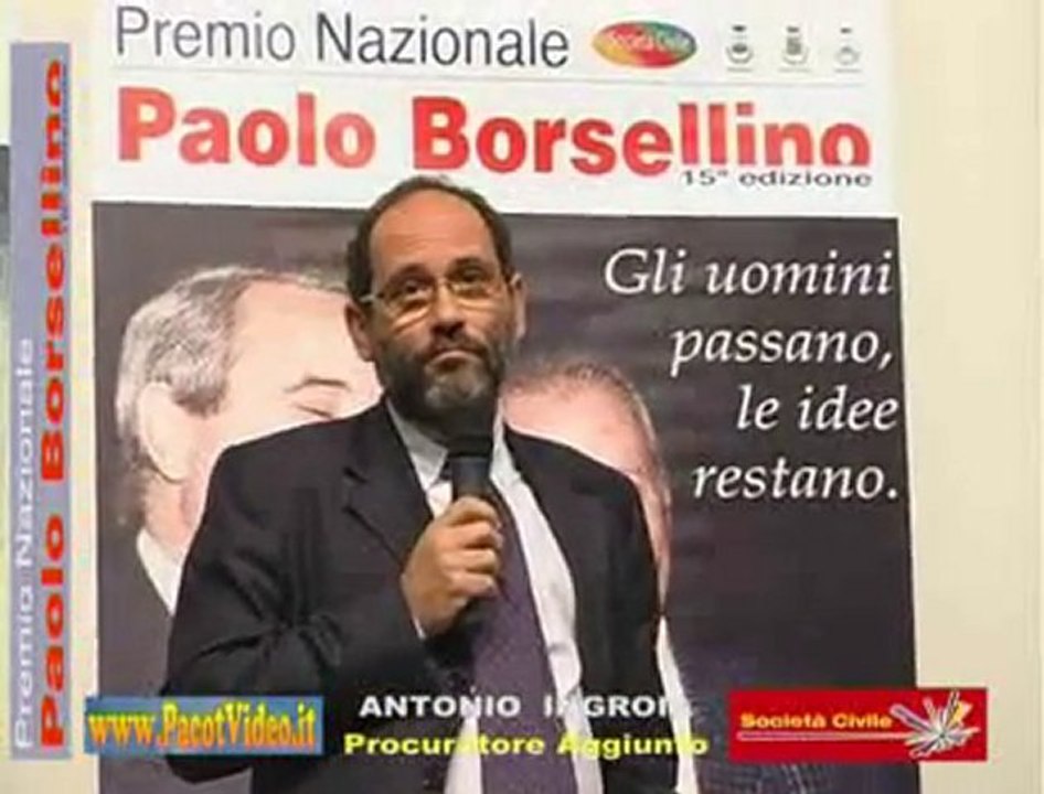 180 - Ingroia Antonio - presidente Premio Borsellino 2010