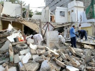 Aftermath of deadly Karachi bomb blast
