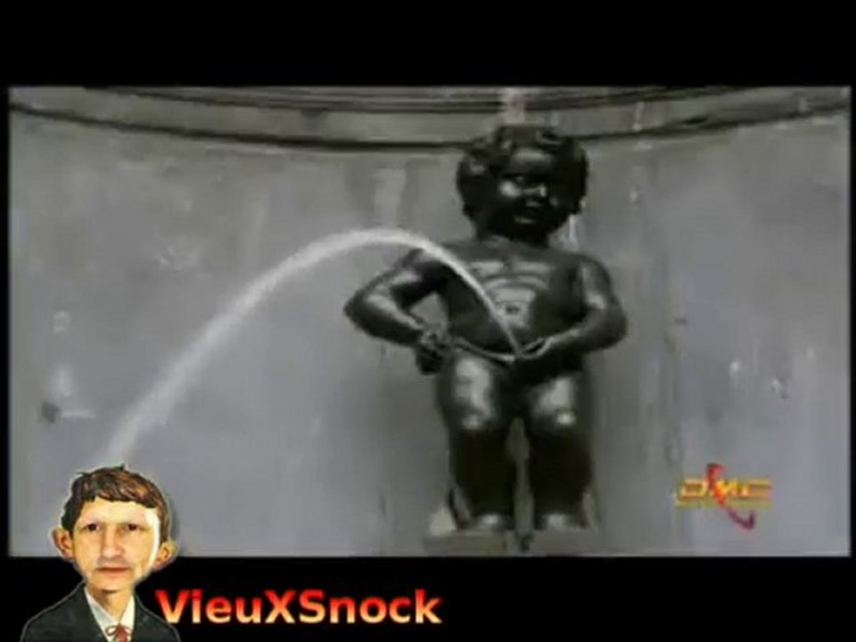 Camera cachée Menneke pis