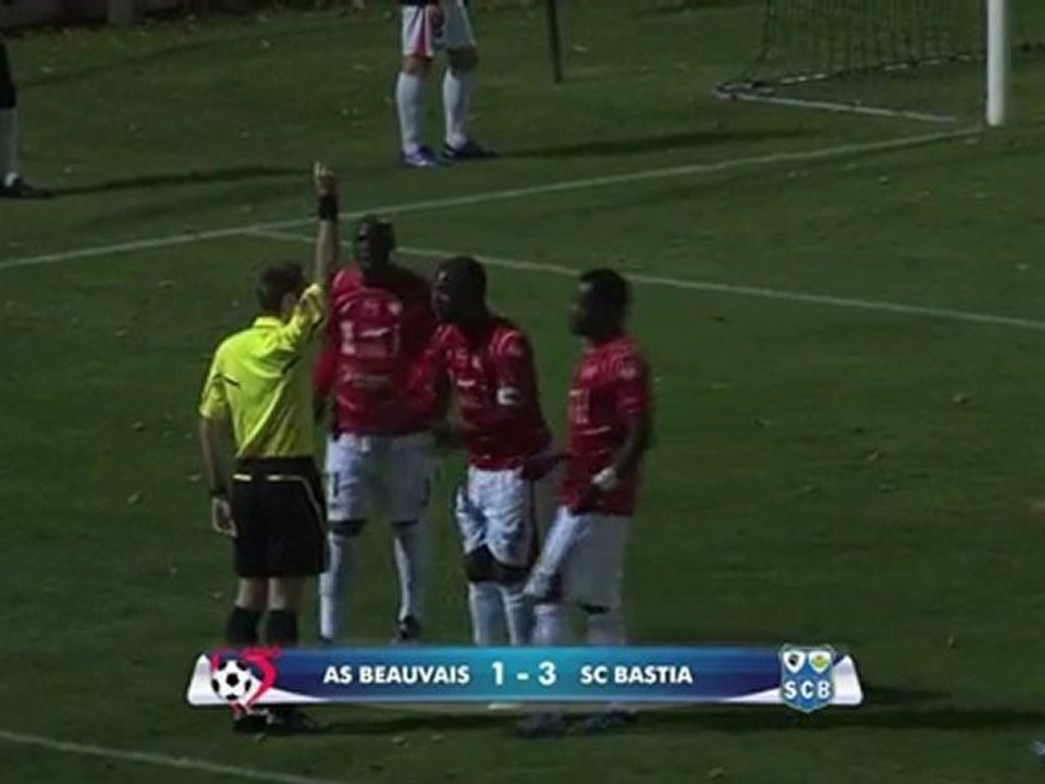 Beauvais - Bastia : 1-4 (0-3).