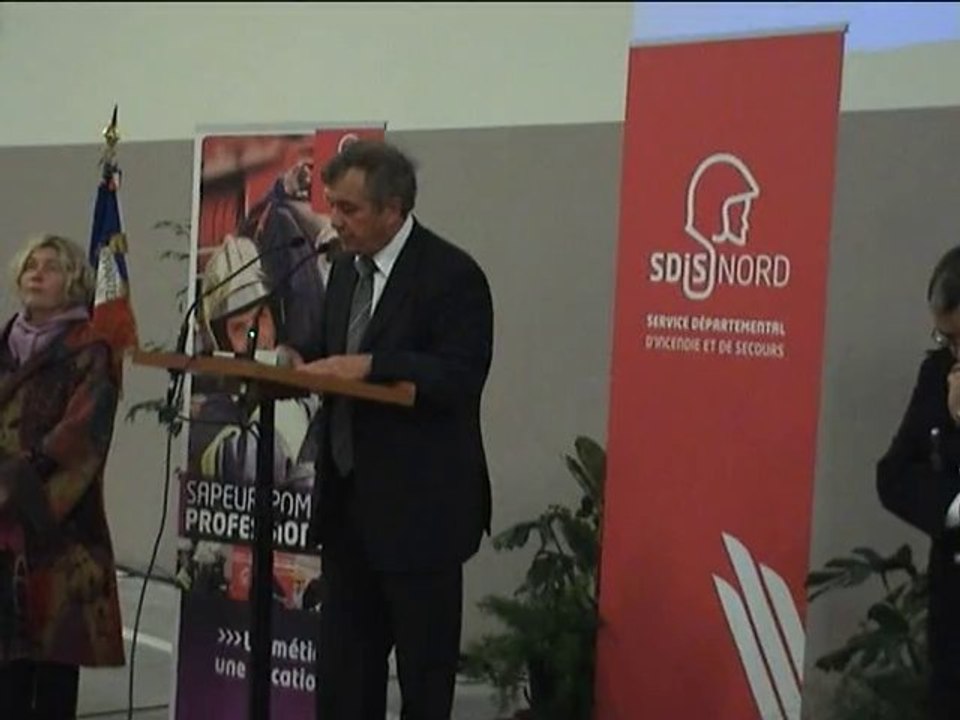 Le nouveau centre de secours à Caudry