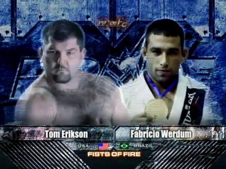 MMA - Fabricio Werdum vs Tom Erikson