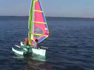 petit prao avec gréement windsurf