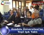 Manavgat Belediyesi Anadolu Üniversitesi'ne Yeşil Işık Yaktı