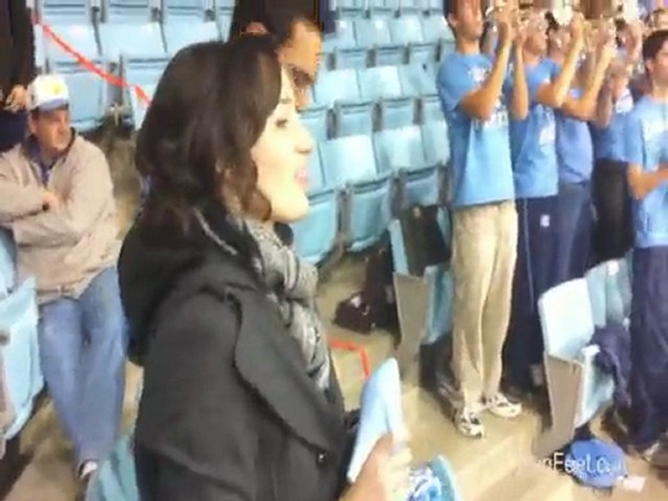 Fan Feet Shoe Spotted at UNC-Chapel Hill Volleyball Game