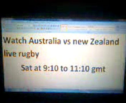 Australia vs New Zealand live Four Nations 2010 – Final Stre