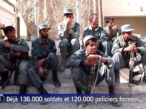 Afghanistan: avant le retrait, les Américains forment l'armée afghane