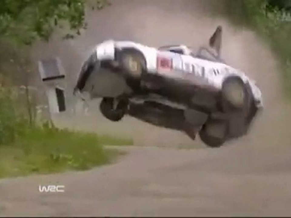 Crash rallye subaru