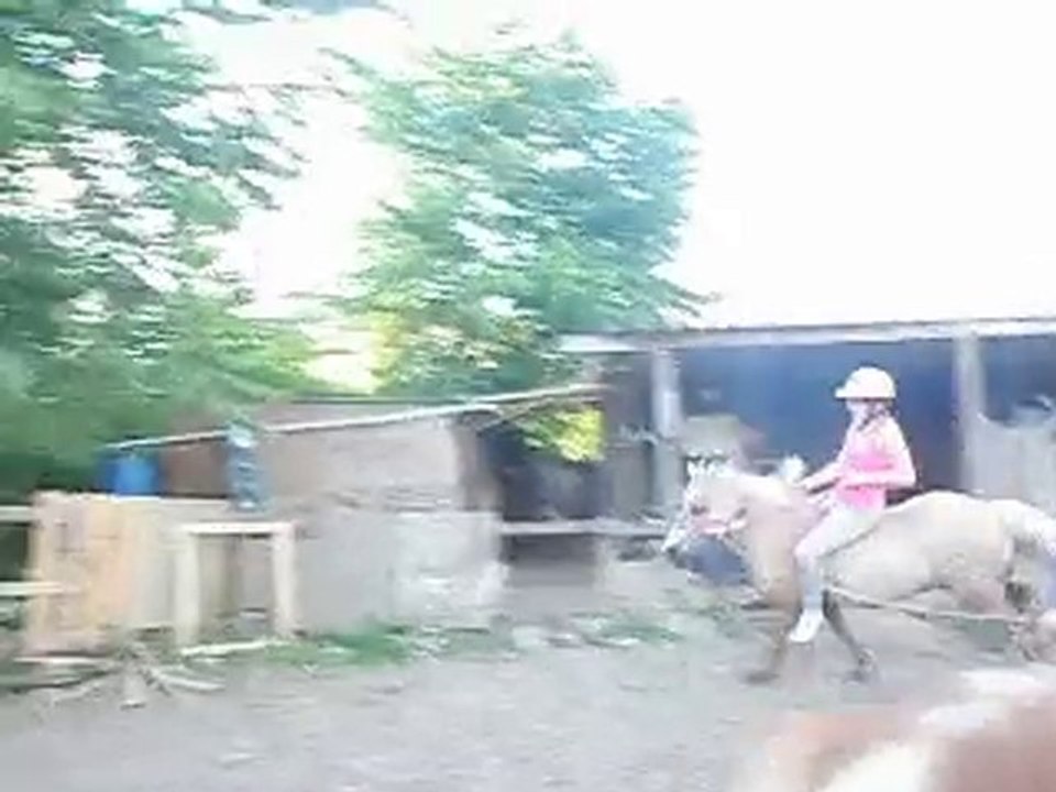 Premier gallop a cru = énervement ! xD