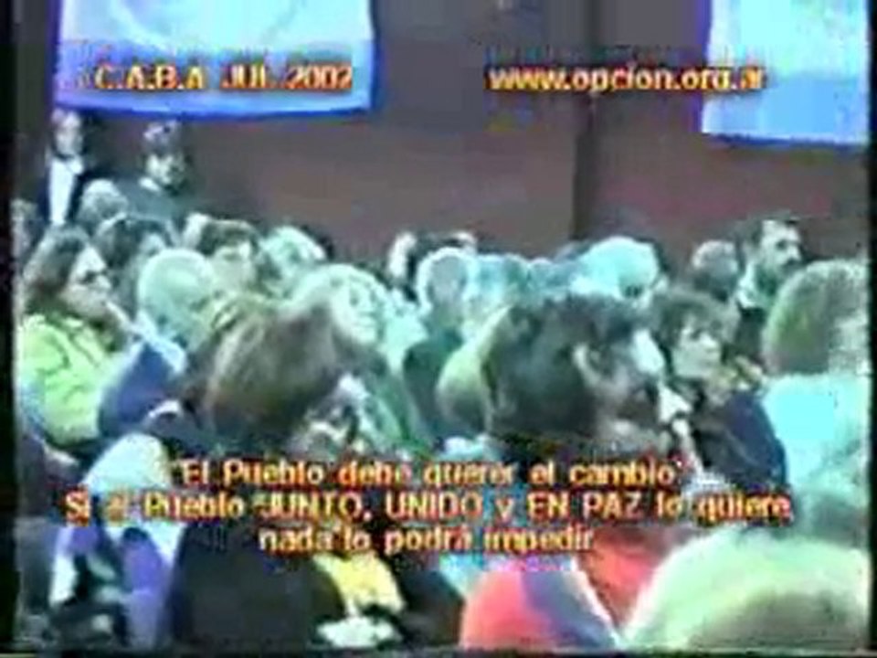 Solamente el Pueblo podrá cambiar la Argentina. Capítulo 4
