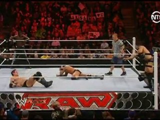 Main event du Catch attack Raw du 12/11/10