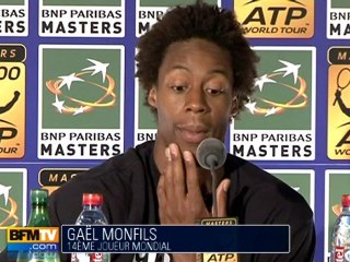 Monfils en ½ finale du tournoi de Paris Bercy