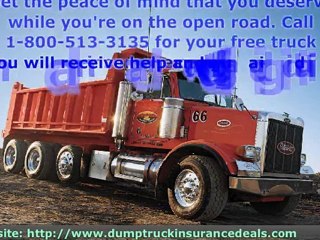 Dump Truck Insurance Quote
