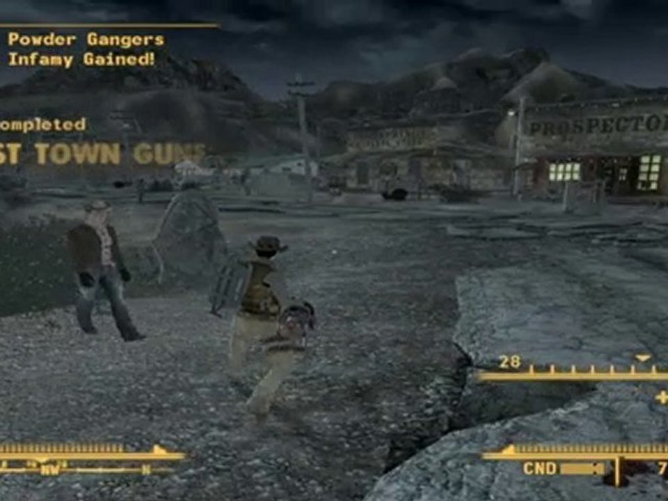 Fallout: New Vegas Defeat the Power Gangers with CZ57Avenger
