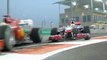 F1 2010 Abu Dhabi / Q2 : Massa et Hamilton incident