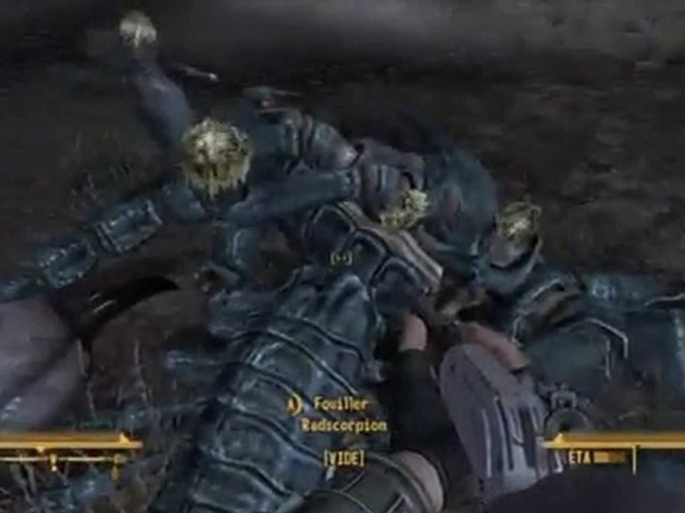 Bug Fallout New Vegas : Radscopions en stress