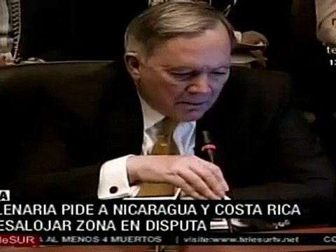 OEA pide retiro de tropas e instalación de Comisión Binaci