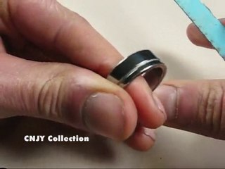 bague carbure de tungstene test de resistance - CNJY brand