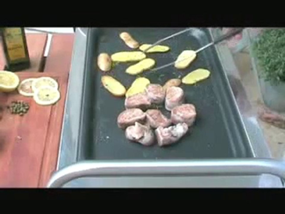 Schweinefilet mit Zitronenmarinade