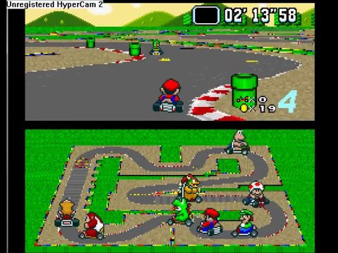 super mario kart snes 02 part 2