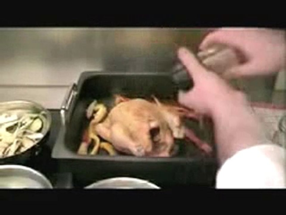 Huhn mit Paprikagemüse