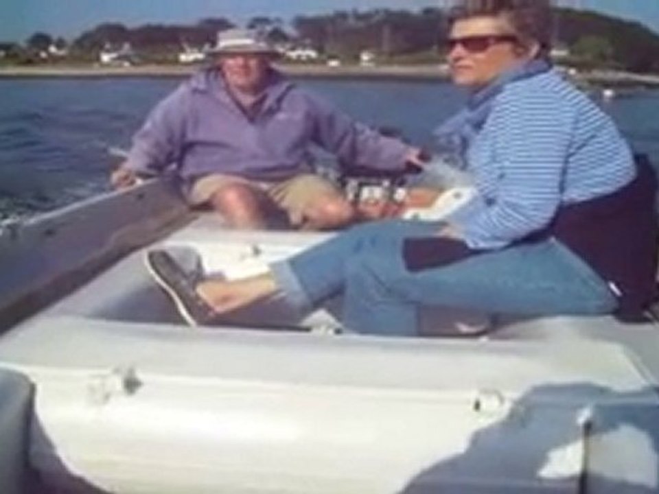 avec marcel dans son bateau