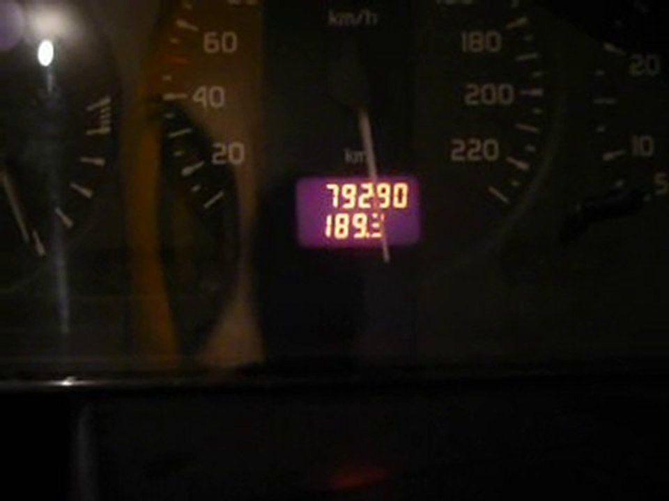 Record vitesse Megane Coupé