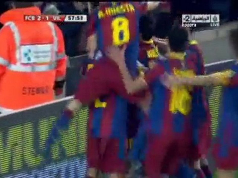 برشلونة 3-1 فياريال