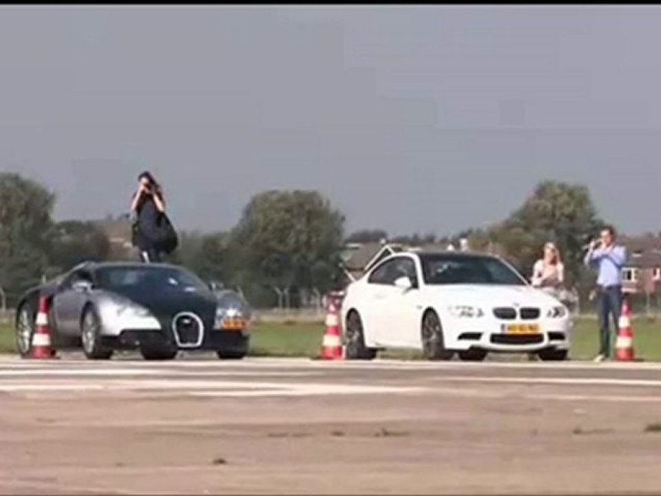 Bugatti Veyron vs BMW M3