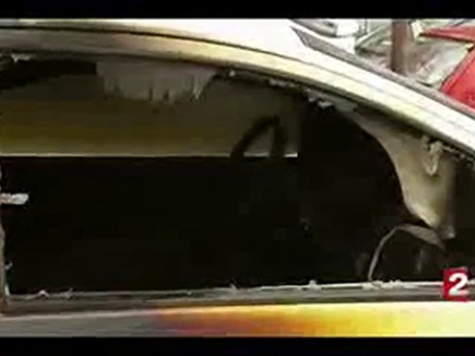 Pompier blessé par balle à Grenoble JT 20h Fr2 13-11-10
