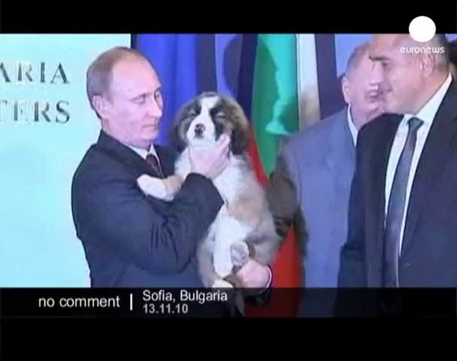 Putin visits Bulgaria - no comment