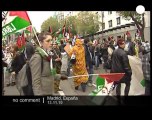 Pro Western Sahara demo in Madrid - no comment