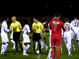 Alfortville - Niort, 13 novembre 2010, entrée des joueurs