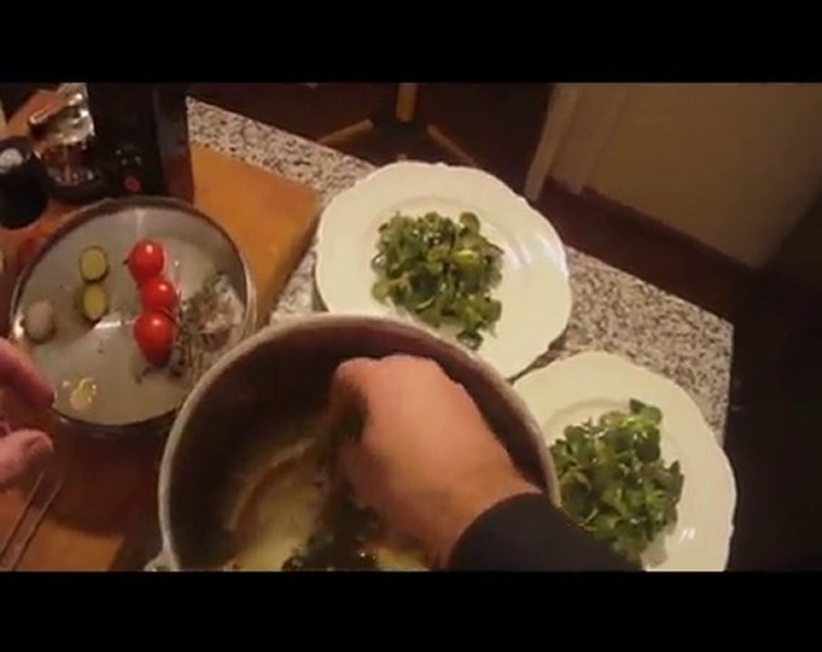 Entenbrust auf Feldsalat zweiter Teil