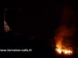 Centre Pompidou Metz en feu (d'artifice)