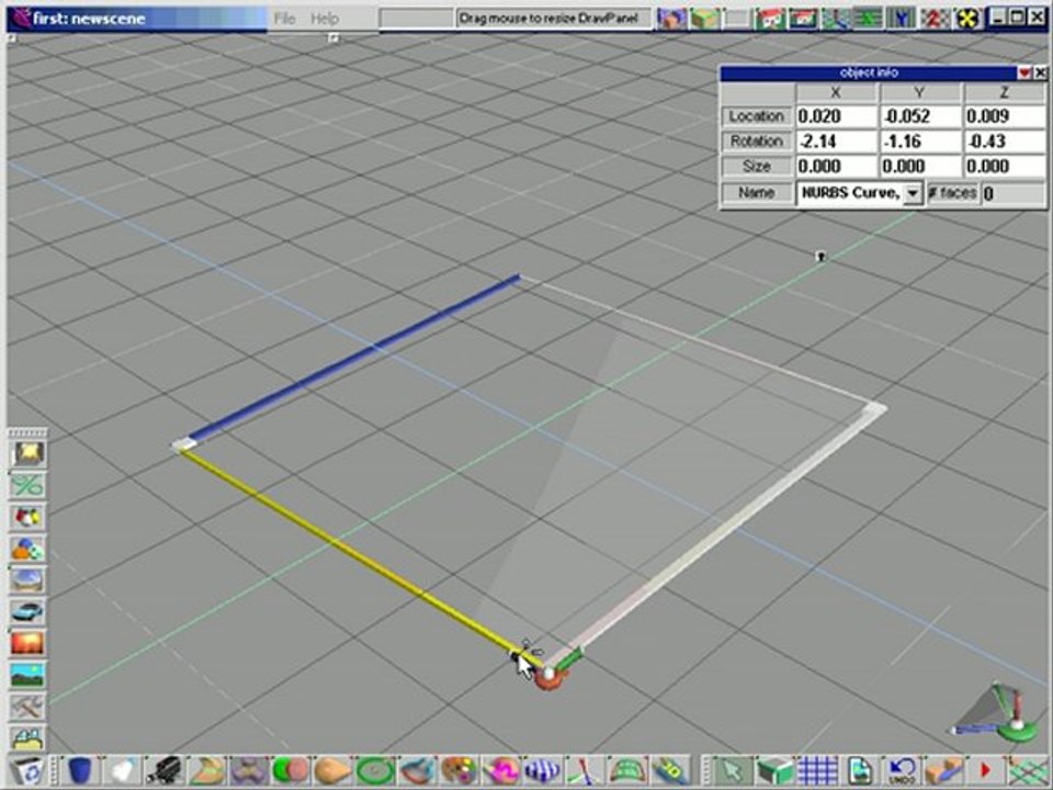 Cours sur le logiciel de 3D Truespace 7.6 Partie 1