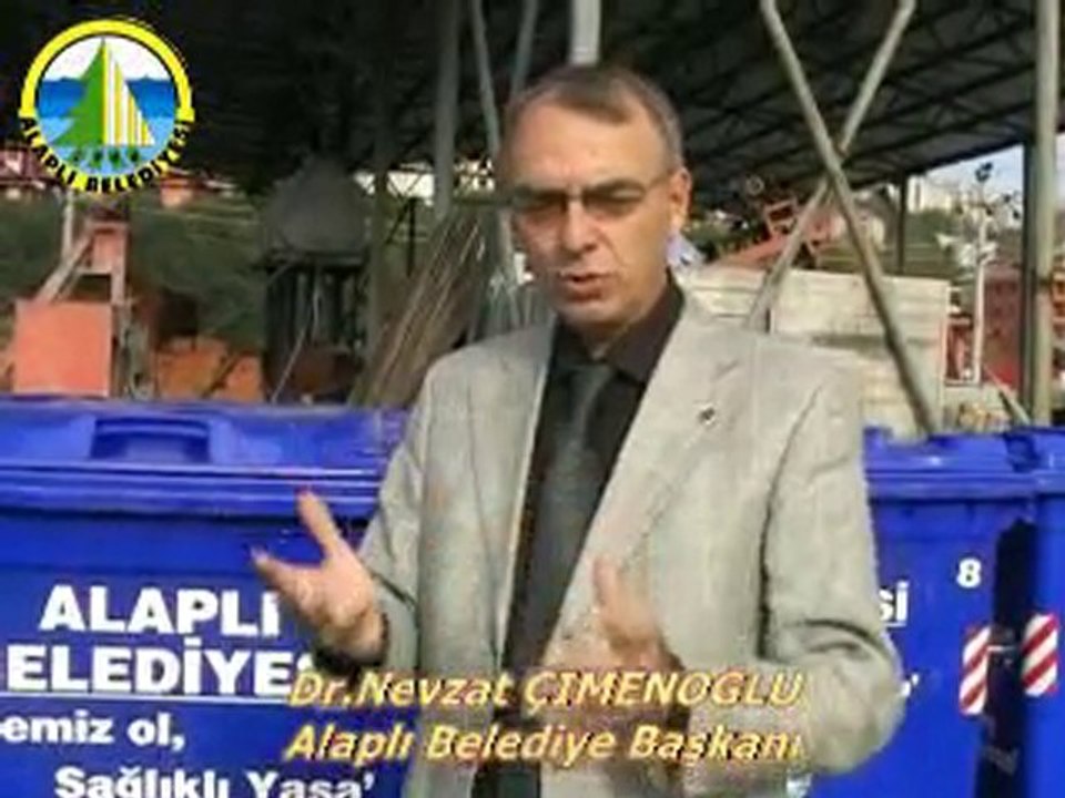 ALAPLI BEALEDİYESİ ÇÖP KONTEYNIRLARINI YENİLİYOR
