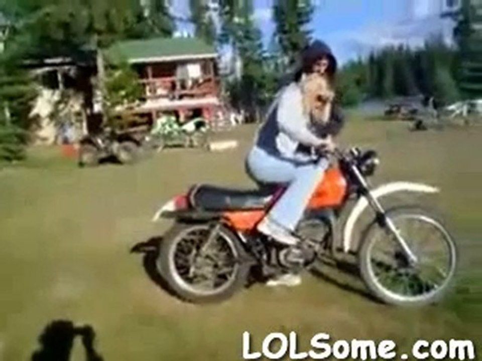 This Bike Is More Than He Can Handle