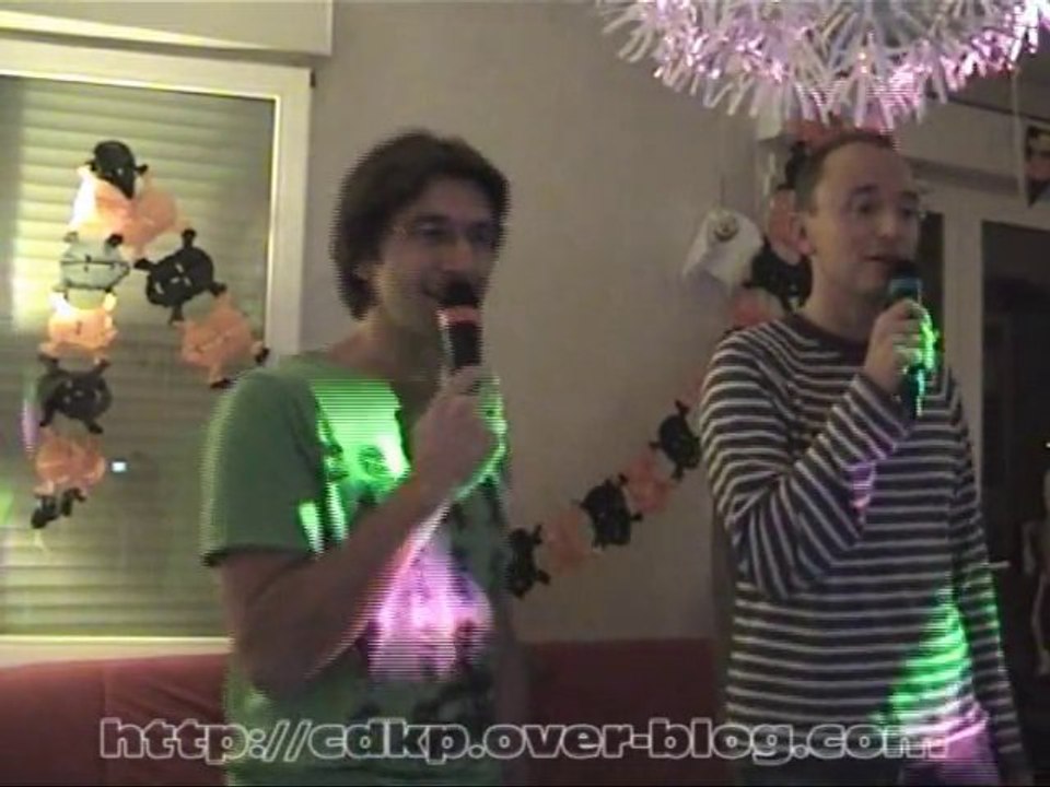 Singstar hallooween - fred Vs Nico - Abba gimme gimme gimme